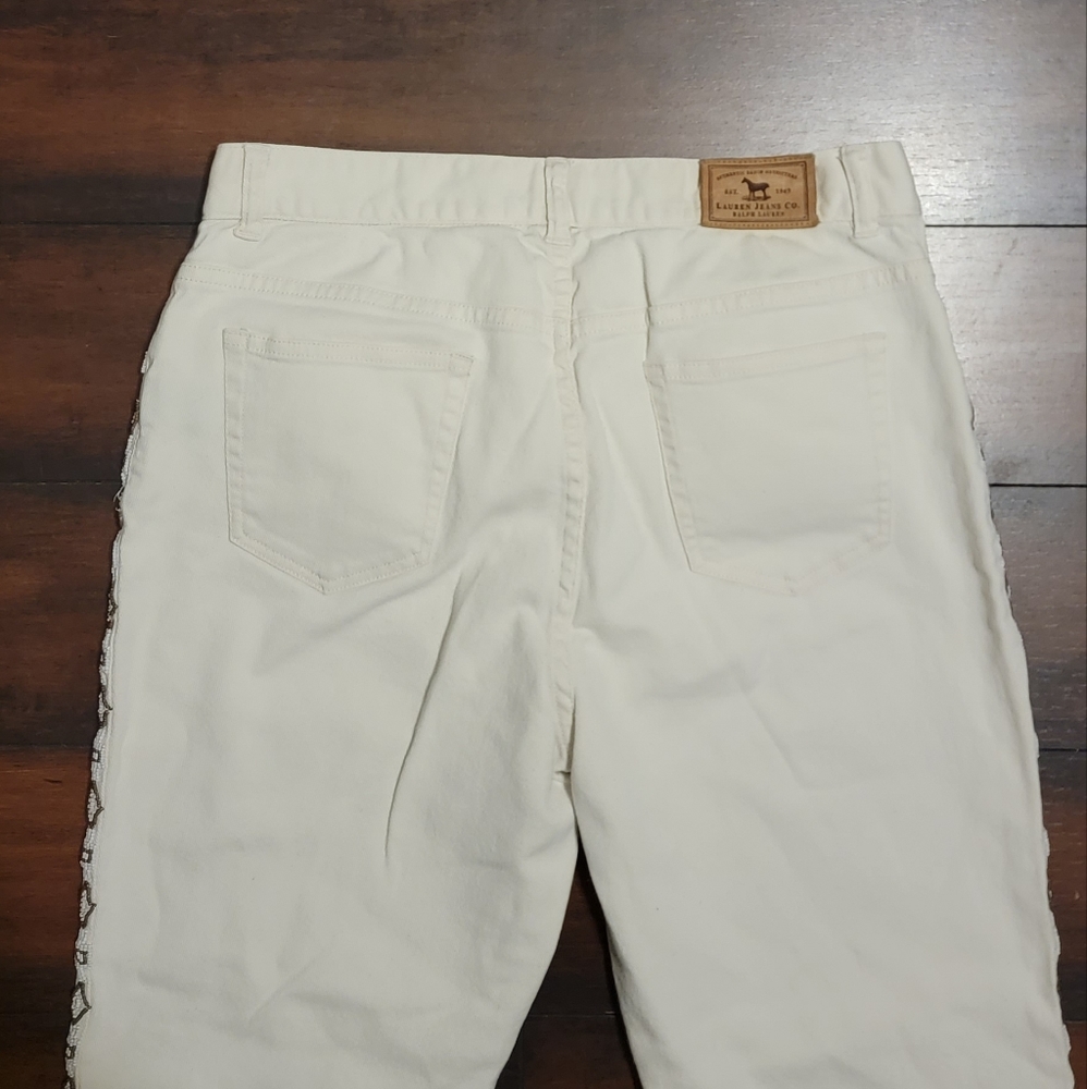 Ralph Lauren Beaded Bootcut Jeans - Picture 3 of 5